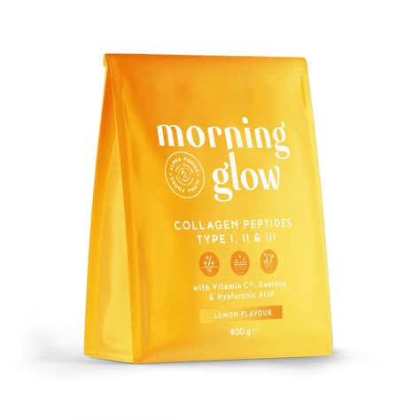 Morning Glow Collagen Pulver Mit Vitamin C Und E Alpha Foods