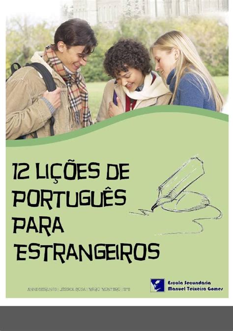 12 Lições De Português Para Estrangeiros Learn Portuguese Portuguese