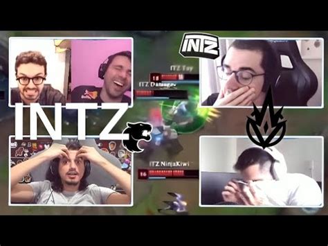 Streamers Reagem A Play Horr Vel Da Intz Contra A Furia No Cblol Youtube