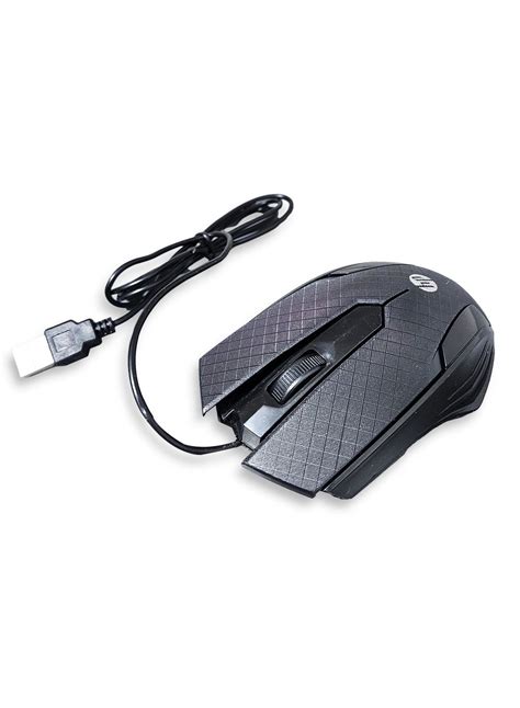 Hp Wired Mouse Gaming 3 Button 1600dpi Black X 550 Planet Gate