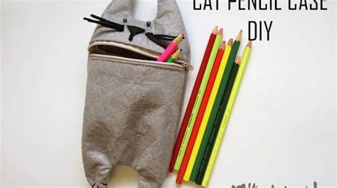 15 Cute DIY Pencil Cases Ideas & Tutorials