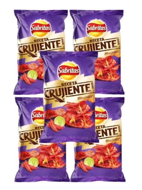 RECETA CRUJIENTE FLAMIN Hot Sabritas Mexican Chips Bags G By SnacksMexico PicClick AU