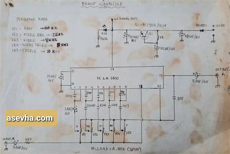 Skema 5 Band Graphic Equalizer Mono Tutorial Desain And Hoby