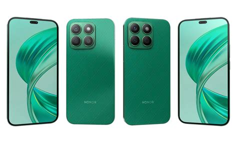 3d Honor X8b Green Model Turbosquid 2169663