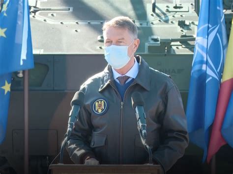 Klaus Iohannis Niciun român nu trebuie să se teamă Țara nu va fi