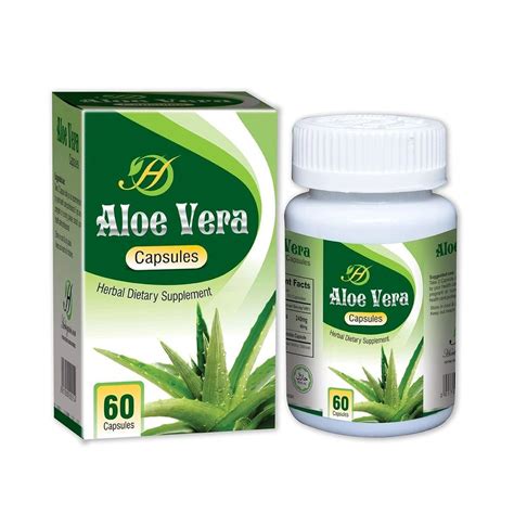 Aloe Vera Capsules Aloe Barbadensis 60 Capsules 500 Mg Shop