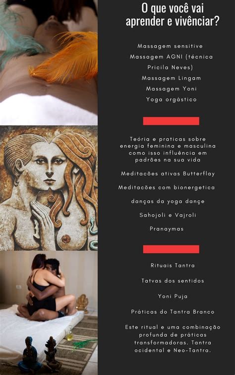 Curso De Massagem Tântrica Tântrica Sexualidade Sagrada 20 E 21 De