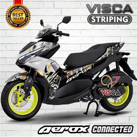 Jual Decal Aerox Connected Full Body Stiker Aerox