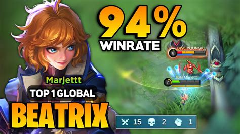 Winrate Godlane Beatrix Top Global Beatrix Best Build