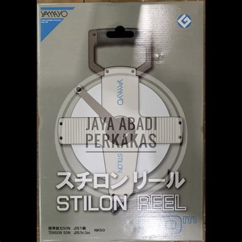 Jual Measuring Tape Yamayo Stilon M Meteran Tancap Gulung M Meter