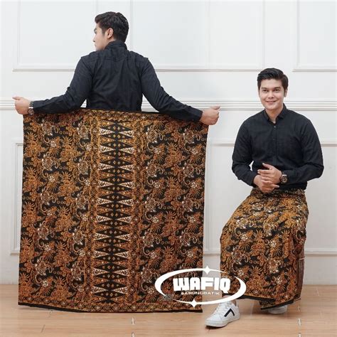 Jual Sarung Batik Pria Dewasa Sarung Santri Batik Bhs Katun Palaikat