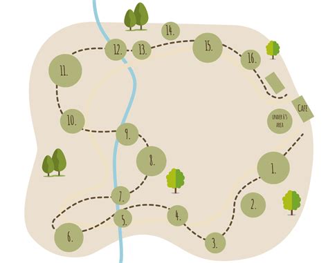 Trail Map Clip Art