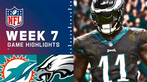 Dolphins Vs Eagles Week 7 Madden 23 Simulation Highlights Madden 24