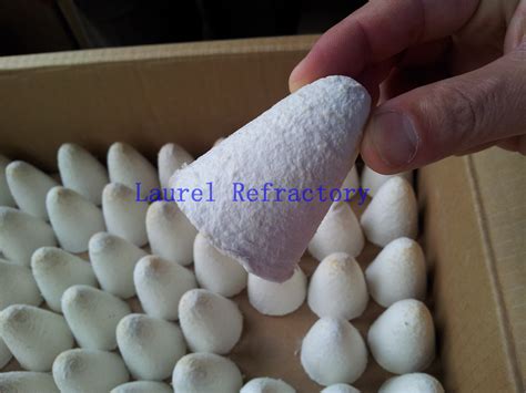 Small Furnaces Ceramic Fiber Refractory Formed Shapes Foundry Riser