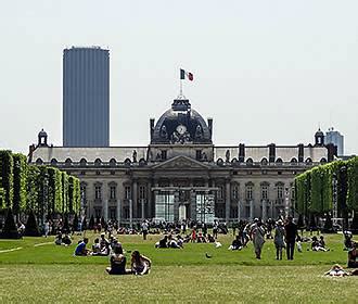 Ecole Militaire historical military school in Paris France