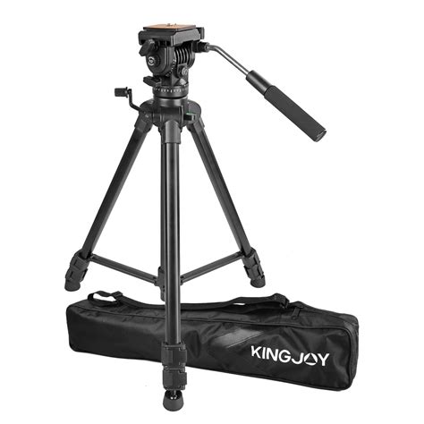 Kingjoy Vt Adjustable Camera Video Tripod Legs Stand With