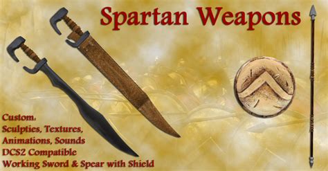 Second Life Marketplace - Spartan Weapons