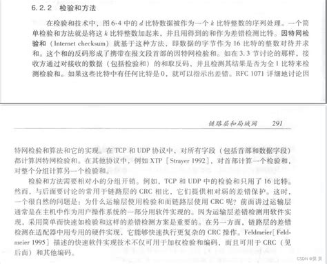 链路层 差错检测方法 请在数据链路层、网络层协议数据单元中选择其中一种差错校验算法 循环冗余校验码 Csdn博客