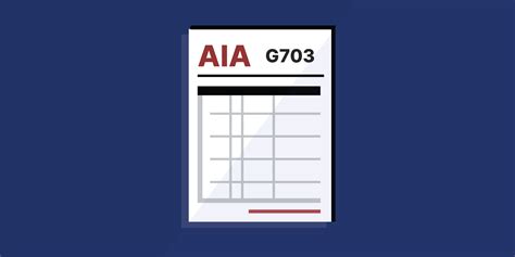 Subcontractors Guide To The Aia G703 Continuation Sheet Procore