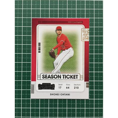 ★panini Mlb 2021 Contenders 100 大谷翔平／shohei Ohtani Los Angeles Angels