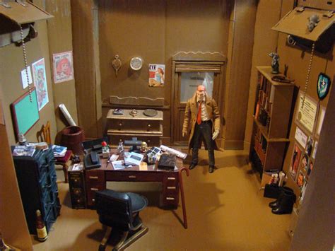 Jason Bard P.I. Office Diorama by skphile on DeviantArt