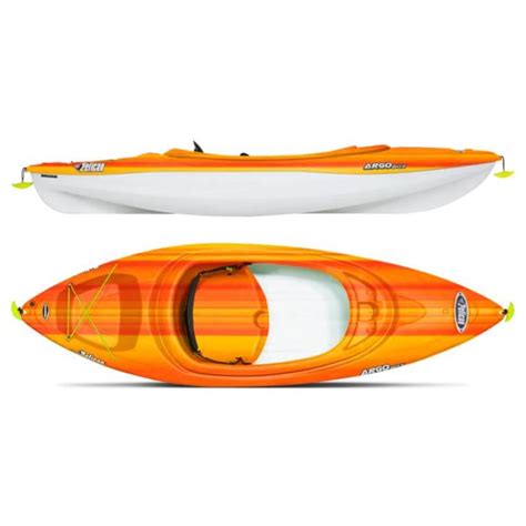 Pelican Argo 80X Kayak Fade Red Yellow White Kayaks Wakeboss