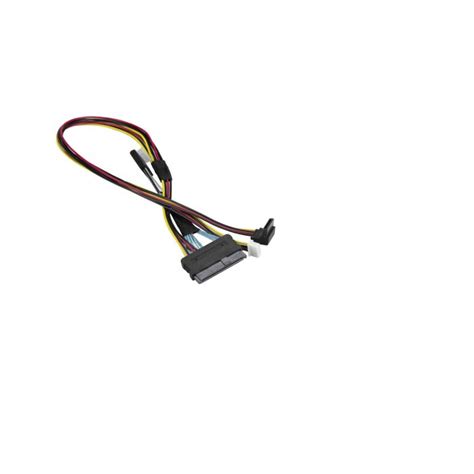 Supermicro CBL-SAST-0955 45cm OCuLink SFF-8611 (x4) to U.2 PCIE x4 SFF ...