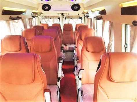 Tempo Traveller Hire In Delhi On Rent Per Km Price Cost