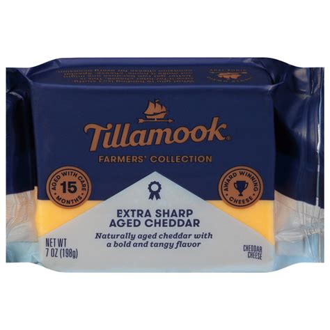 Save On Tillamook Farmer S Collection Extra Sharp Aged Cheddar Cheese