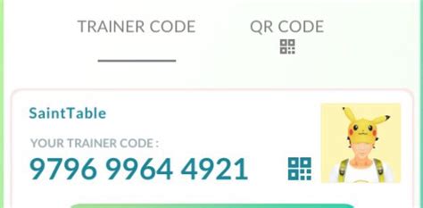 My Trainer Code Pokemon Go Amino