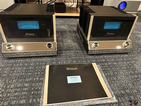 Mcintosh Mc Monoblocks Pair Photo Us Audio Mart