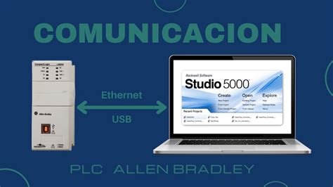 Conexion Con Plc Allen Bradley Con Computadora Por Cable Usb Y Ethernet