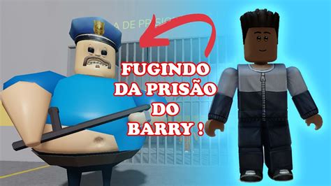 Fuja Comigo Da Pris O Do Barry Roblox Isacky Game Youtube