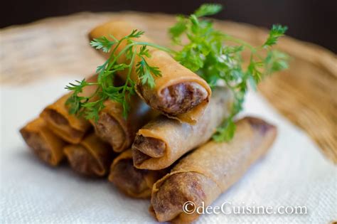 Recipe Lumpia With Beef Dee Cuisine