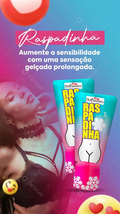 Raspadinha Aumente A Sua Sensibilidade Sexshop Social Media Psd