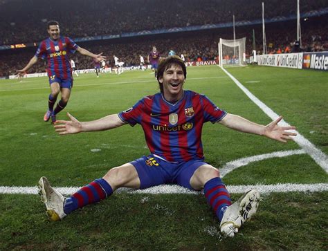 On This Day In Lionel Messi Smashes Four Past Arsenal In The