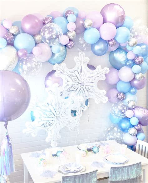 Snowflake Balloon Giant Snowflake Shape Balloon Frozen Inspired