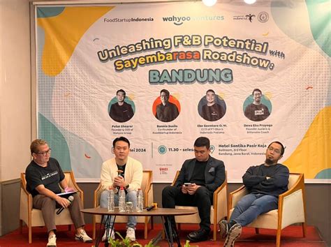 Kolaborasi Kemenparekraf Dan Wahyoo Ventures Hadirkan Roadshow