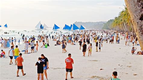 Look This Is Boracay White Beach On September Pm Walk