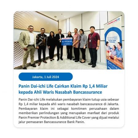 Panin Dai Ichi Life Dan ANZ Luncurkan Executive Crisis Cover