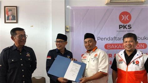 Dpw Nasdem Resmi Serahkan Formulir Pendaftaran Ahmad M Ali Calon