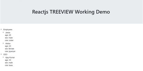 Reactjs Treeview Working Demo With Source Code Therichpost Hot Sex Picture