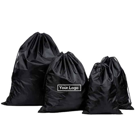 Custom Large Nylon Drawstring Bags The One Packing Solution