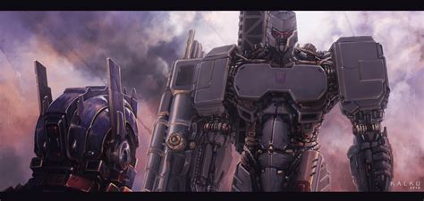 This art is Old but i wanted to share it. Megatron vs Optimus Prime "it ...