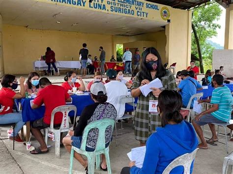 Dswd Field Office Caraga Conducted Cash Assistance Payout To