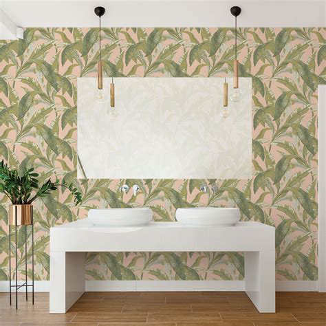 Tempaper & Co Banana Leaf Wallpaper - 2Modern