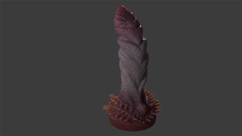 Zirugax Monster Dildo Rigged D Model By TriDsign