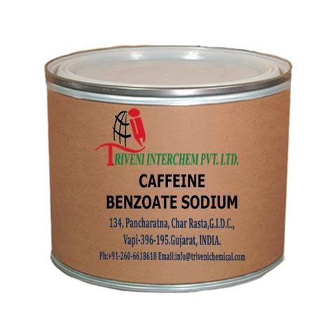 Respiratory Depression Api Caffeine Benzoate Sodium Manufacturer From