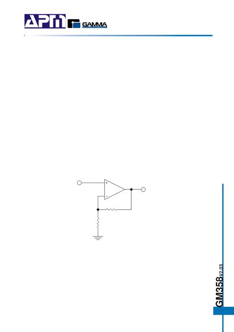 GM358S8RG datasheet(1/9 Pages) GAMMA | LOW POWER DUAL OPERATIONAL AMPLIFERS