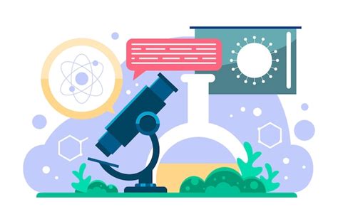 Concepto De Biotecnología Degradado Vector Gratis